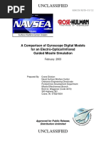 A411726 - A Comparison of Gyroscope Digital Models For An Electro-Optical - Infrared Guided Missile Simulation