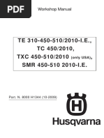 Husqvarna 2010 Wsm Te Tc Txc Smr 310 450 510