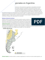 Economías Regionales en Argentina