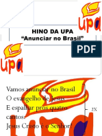 Slide - Cântico Hino Da Upa