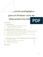 Propuesta Pedagógica para El Primer Ciclo 1