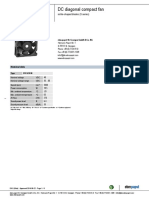 DC Diagonal Fan DV5218N ENU