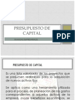 Presupuesto de Capital