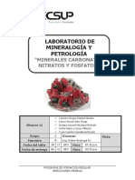 Informe 8 Mineralogia