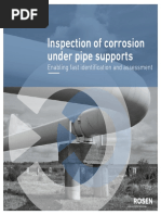 ROSEN Group - Inspection of Corrosion Under Pipe Supports PDF