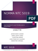 Norma NTC 5019 Expo Electricidad
