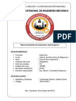 Reconocimiento de Materiales Siderurgicos