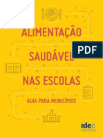 Alimentação saudável nas escolas: guia para municípios