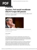 Quarles_ Fed Would Recalibrate ESLR if Crapo Bill Passes - Risk.net