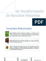 CLASE N01 Técnicas de Transformación de Recursos Naturales PDF