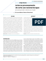 Tendências no uso racional da água em frigoríficos de frango