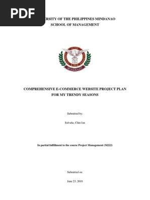 Project Proposal - PM