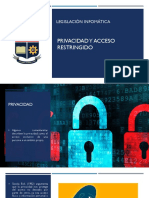 Privacidad y Acceso restringido