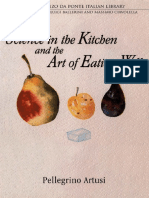 Science in The Kitchen and The - Artusi, Pellegrino & Baca, Mur - 4726 PDF