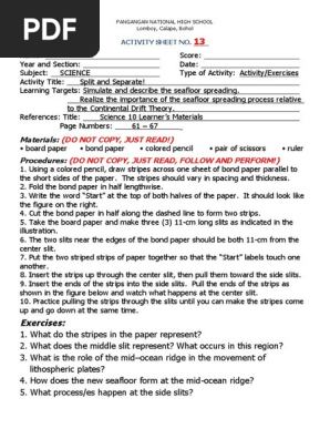 Activity Sheet 13 Seafloor Spreading.doc