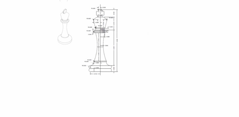 Pieza De Ajedrez AutoCAD PDF PDF