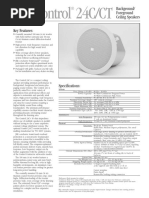 JBL Ctrl24C CT.v1 PDF