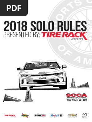 2018 Solo Rules Complete Reduced | PDF | Motor Vehicle | Vehicles 2018 Solo Rules Complete Reduced | PDF | Motor Vehicle | Vehicles
