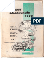 Almanaque Salvadoreno Meterologico 1993