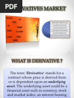 Derivatives Market: Abhishek Mehta (182) Alankar Das (190) Chand Singh (199) Gurinder Singh (208) Rajat Kumar