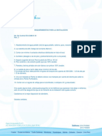 Requerimientos Para La Instalacion de Una Planta - Rc