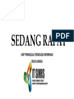 Sedang Rapat