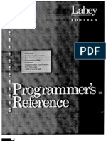 Lahey FORTRAN Program Reference Manual