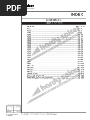 Spicer Transportation Engineering Mechanical Engineering