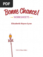Bonne Chance Worksheets Grammatical Tense Verb