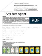 Anti-Rust Agent: Chengdu Rosun Disinfection Pharmaceutical Co., LTD