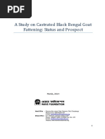 89A Study on Castrated Black Bengal Goat Fattening