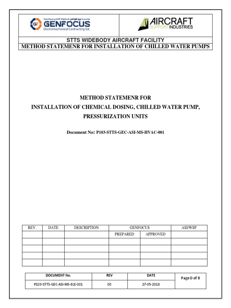 p103SttsgecAsimshvac002 Method Statemenr For Installation of