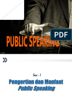 Public Speaking (Kirim)
