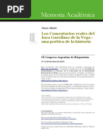 Comentarios Reales Del Inca Garcilaso