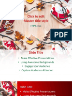 Christmas Time Template 16x9