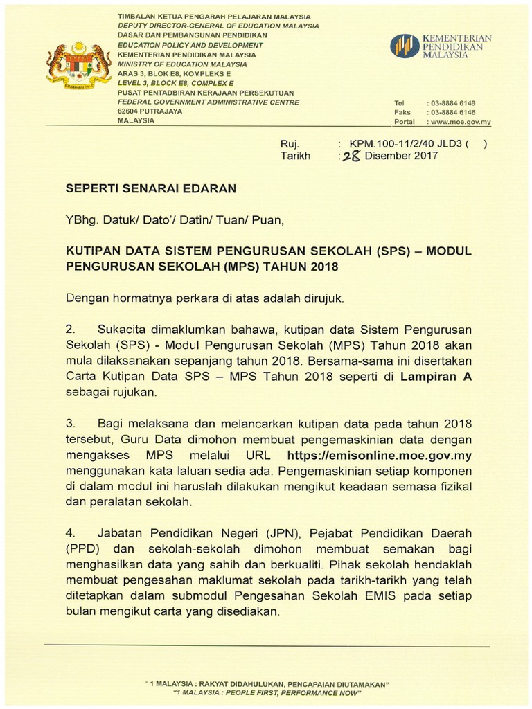 2018 11 26 Nbsp Data Murid Apdm Bagi Tujuan Penyediaan Data Permohonan Bantuan Kumpulan Wang Amanah