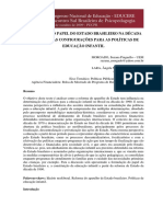 A Reforma Do Papel Do Estado Brasileiro