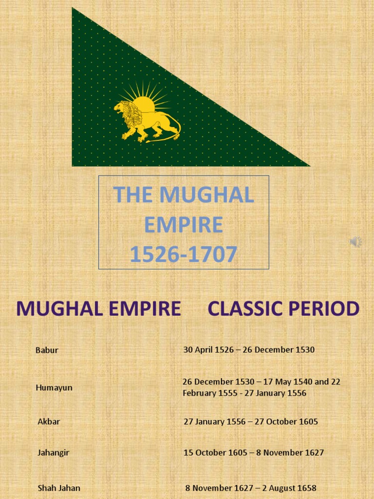 Mughal Empire Timeline: 1526-1707 | PDF | Mughal Empire | Timurid Dynasty