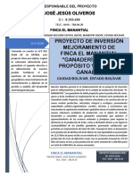 PROYECTO DE GANADERÍA DOBLE PROPÓSITO