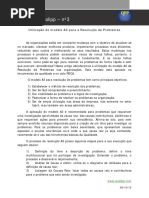 03 - Utilização Do Modelo A3 Para a Resolução de Problemas