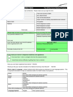 Family Doctor Registration Form - ADULT