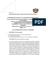 Año Del Diálogo y Reconciliación Nacional