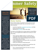 Summer Safety Newsletter 2018