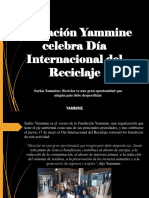 Yammine - Fundación Yammine celebra Día Internacional del Reciclaje