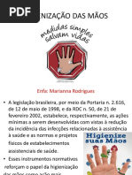 Aula 7 Higienização Das Mãos