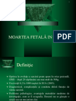 Moartea Fetala in Utero