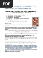 Call for Social Responsibility - New