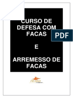 PDF - Curso de Defesa Com Facas e Arremesso de Facas