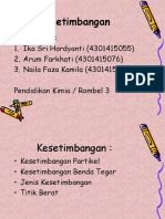 7 Kesetimbangan Fisika