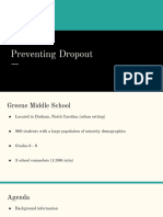 preventing dropout pd presentation